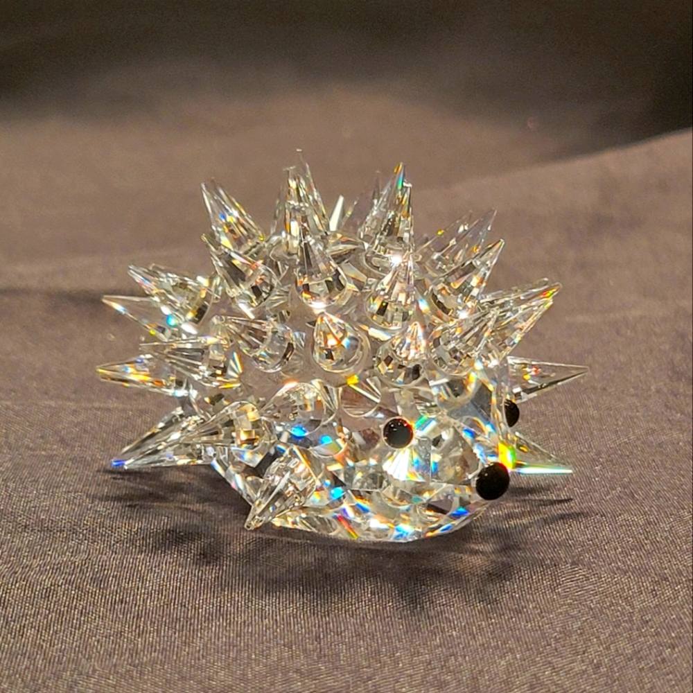 Swarovski Crystal Hedgehog Figurine